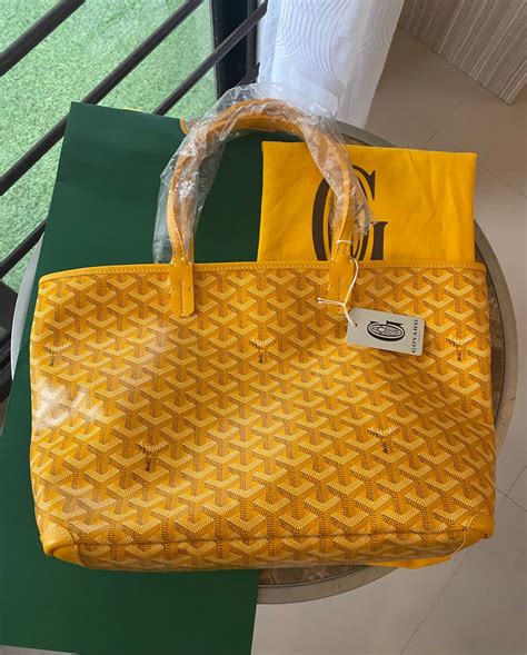 goyard review|goyard artois pm size.